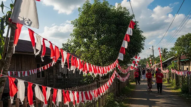 Bendera Mini Merah Putih