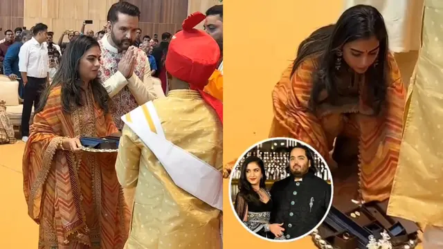 Gaya Isha Ambani di acara pernikahan keluarga Ambani