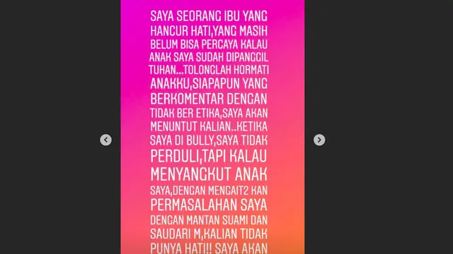 Unggahan Karen Pooroe