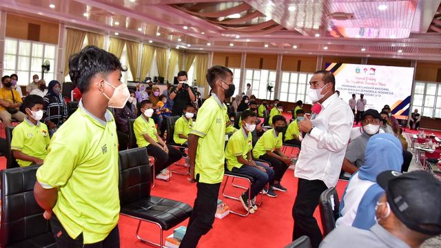 Gubernur Sumut, Edy Rahmayadi, beri pengarahan