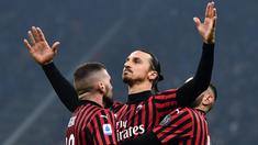 Dalam 5 musim terakhir, AC Milan selalu memunculkan 5 pemain berbeda yang mampu menyumbang gol terbayak alias top skor di semua ajang. Sebagian besar dari mereka melakukannya di musim pertamanya berseragam AC Milan. Mau tau siapa saja kelima pemain tersebut? (AFP/Marco Bertorello)