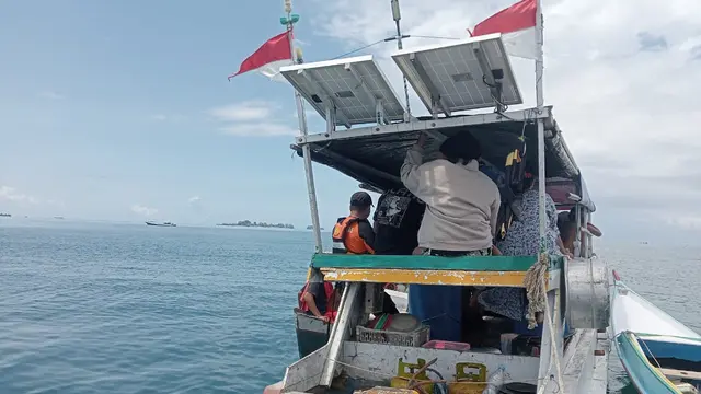 Pencarian Bocah 4 Tahun Jatuh dari Kapal di Tengah Perairan Pulau Laiya