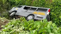 Kronologi Mobil Tahanan Polisi Adu Banteng dengan Truk