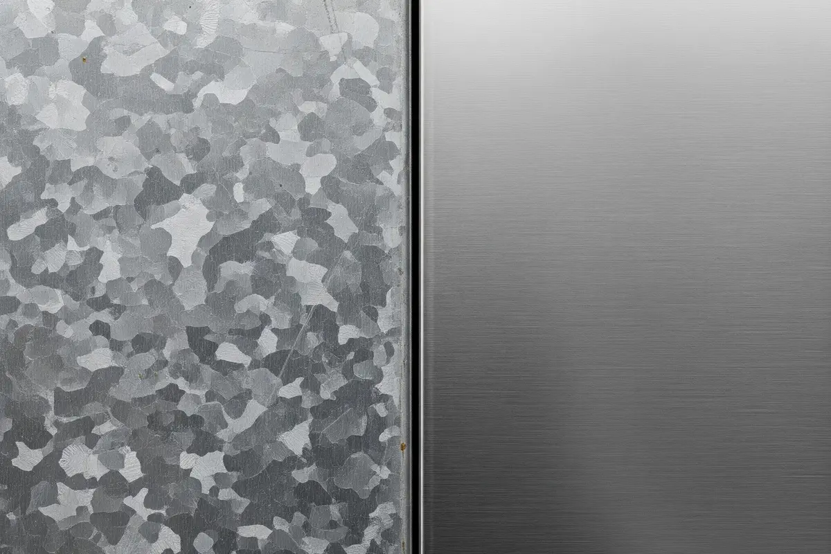 Besi Galvanis dan Stainless Steel