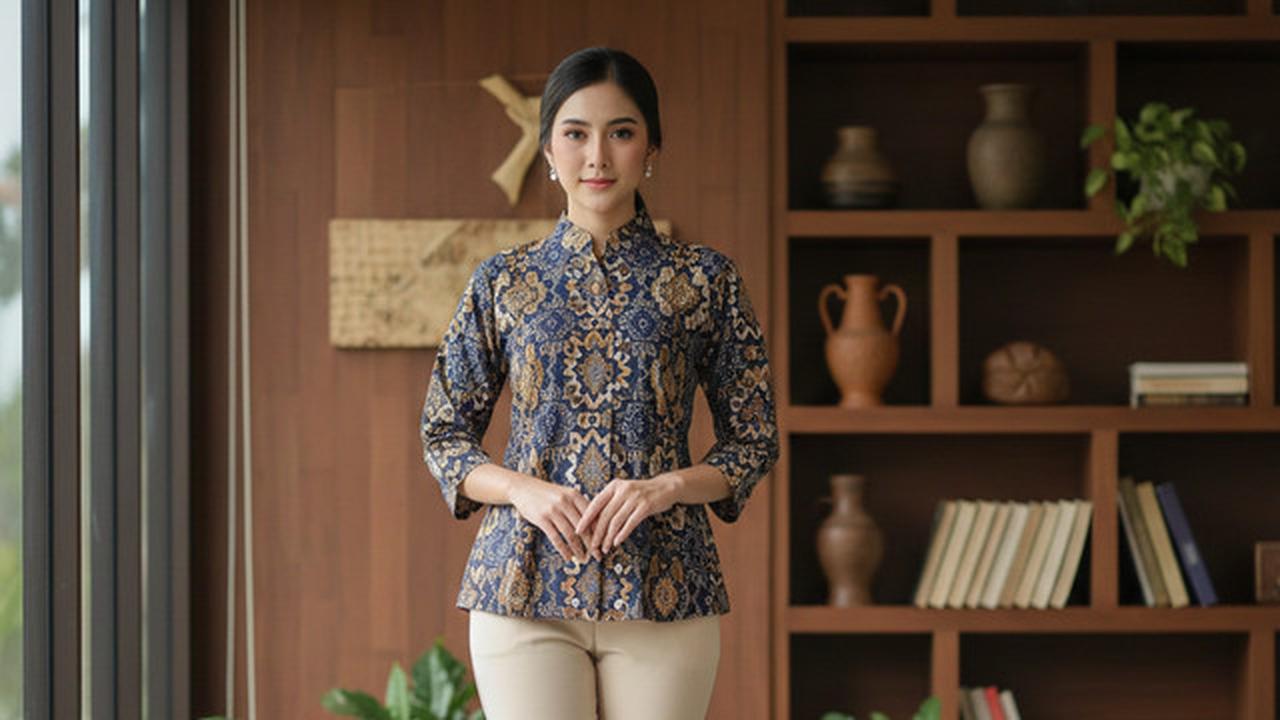 9 Model Atasan Batik Etnik Terbaru 2026, Kombinasi Tradisional dan Modern yang Stylish