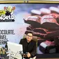 Kiki Gumelar, CEO PT Tama Cokelat Indonesia di ruang kerjanya (Liputan6.com/Jayadi Supriadin)
