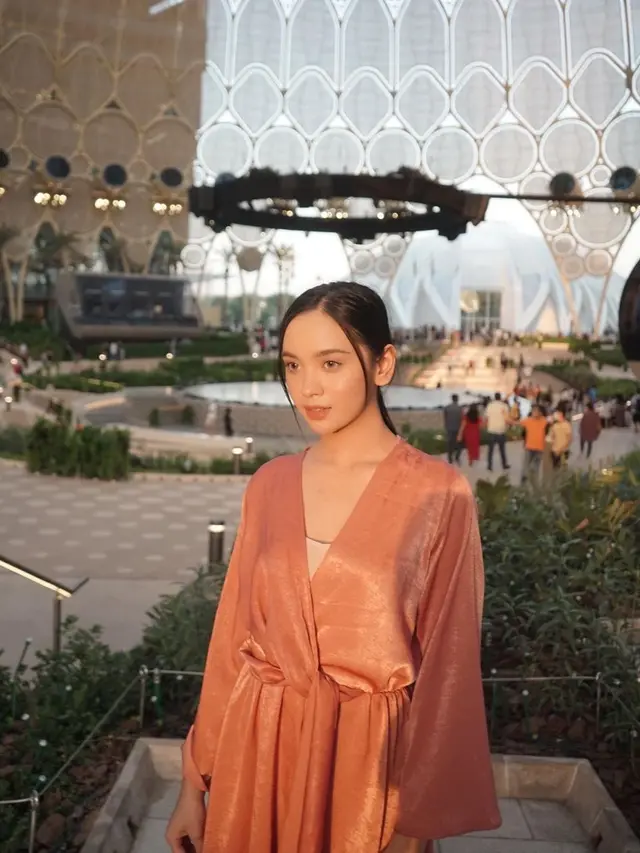 Ikut Gelaran National Day 2020, Ini 7 Potret Lyodra Ginting saat di Dubai