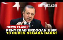 VIDEO: Bikin Erdogan Murka, Ini 10 Dubes Negara Barat yang Segera Diusir Turki