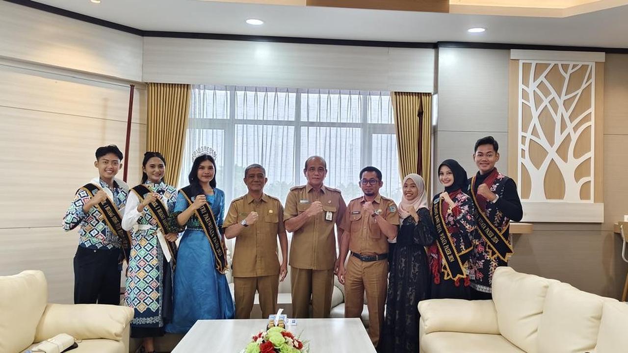 Pjs Bupati Paser Terima Kunjungan Putri Pariwisata dan Duta Wisata Paser 2024