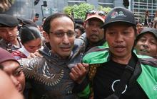 FOTO: Tangis Nadiem Pecah Usai Divomis 10 Tahun