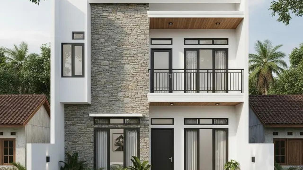 8 Model Rumah Sederhana di Kampung yang Elegan, Inspirasi Hunian Idaman