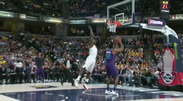 Berita video game recap NBA 2017-2018 antara Charlotte Hornets melawan Indiana Pacers dengan skor 119-93.