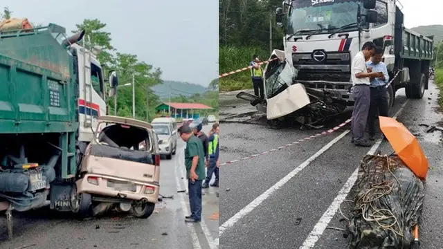 Mahasiswi UUM Alami Kecelakaan Maut Tertabrak Truk