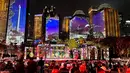 <p>Potret megahnya gala dinner KTT ASEAN 2023 yang diwarnai pesta kembang api hingga video mapping hiasi gedung-gedung pencakar langit Jakarta. (Dok. Muchlis Jr/Biro Pers Sekretariat Presiden)</p>