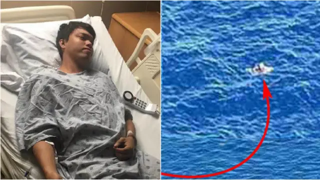 Seorang pelaut tercebur ke laut pada malam hari dan ia berteriak minta tolong beberapa kali, tetapi tak ada yang menjawabnya.