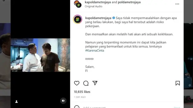 Kasus Penyuntingan Biodata Kapolda Metro Jaya Irjen Fadil Imran di Laman Wikipedia.