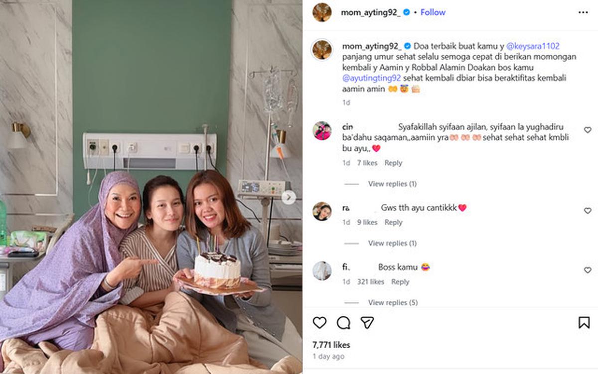 Ayu Ting Ting Dilarikan ke RS, Ivan Gunawan Duga Selama Ini Sakitnya Ditahan
