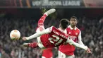 Arsenal berhasil melaju ke babak 16 besar Liga Europa setelah sukses mengalahkan FC Zurich dengan skor tipis 1-0 pada laga pamungkas Grup A di Emirates Stadium, London, Jumat (04/11/2022) dini hari WIB.&nbsp;(AP/Frank Augstein)
