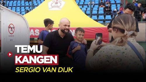 VIDEO: Temu Kangen, Sergio van Dijk Sambangi Latihan Persib Bandung