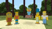 Homer, Marge, Bart, Lisa dan Maggie akan hadir ramainkan dunia Minecraft. 
