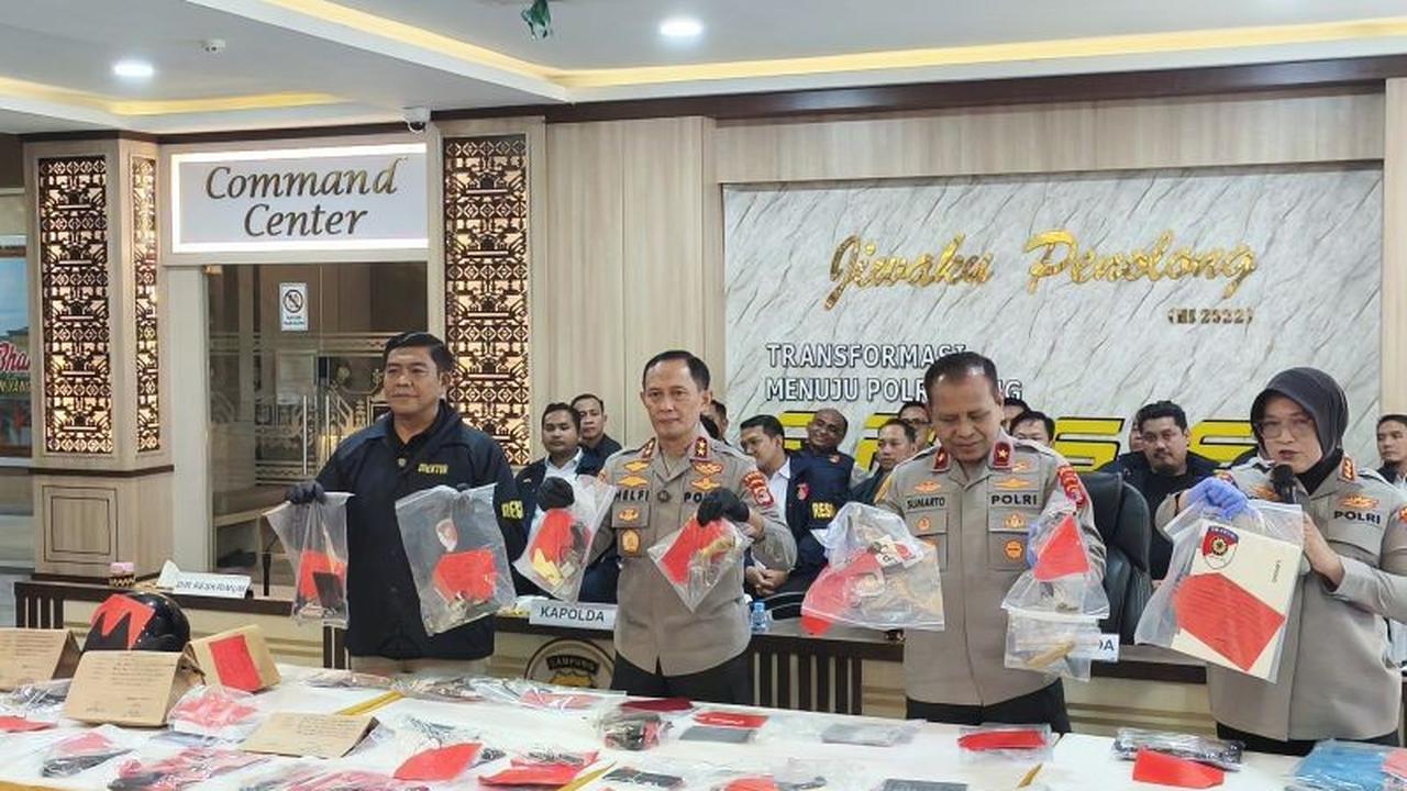 Polda Lampung Dalami Asal Usul Granat Ditemukan Saat Buru DPO Kriminal