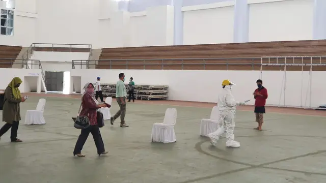 Rapid Test Massal Dosen Unhas (Istimewa)