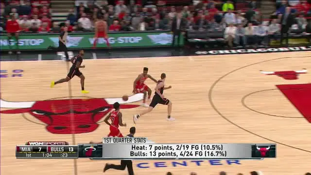 VIDEO: Game Recap NBA 2017-2018, Heat 100 Vs Bulls 93