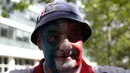 Pendukung tampak antusias menyambut parntai final Piala Eropa 2016 antara Prancis melawan Portugal. (Bola.com/Vitalis Yogi trisna)