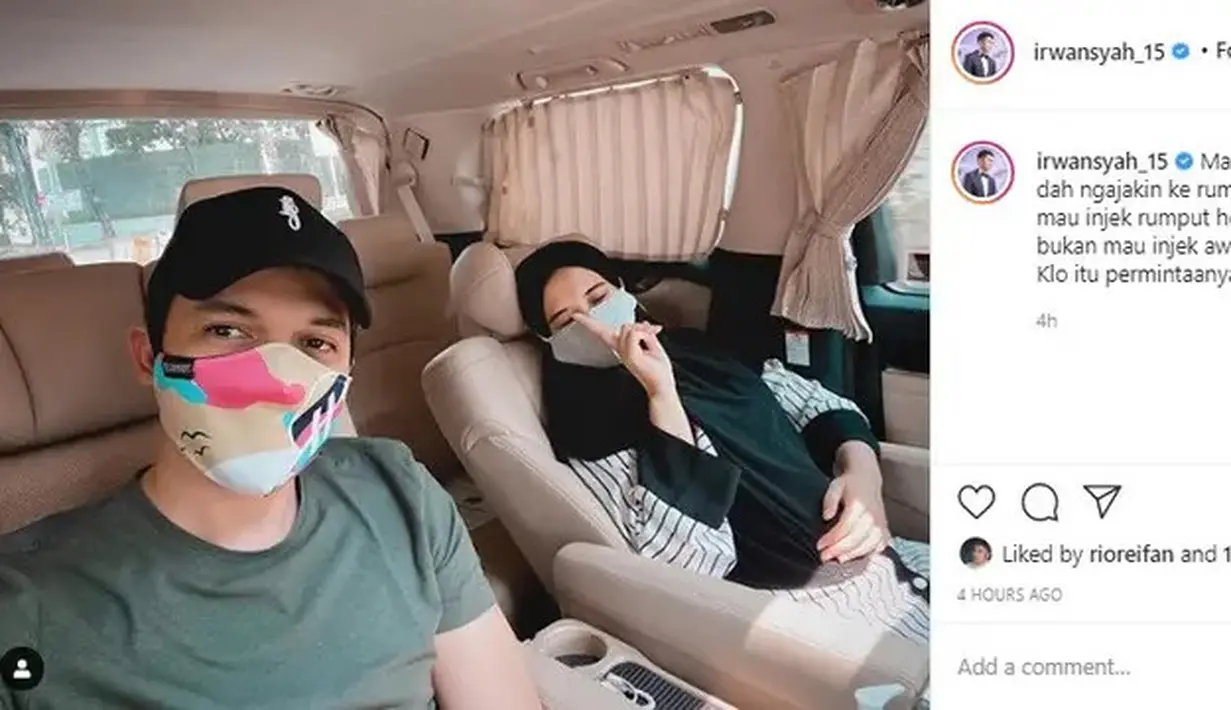 Zaskia Sungkar dan Irwansyah (irwansyah_15)