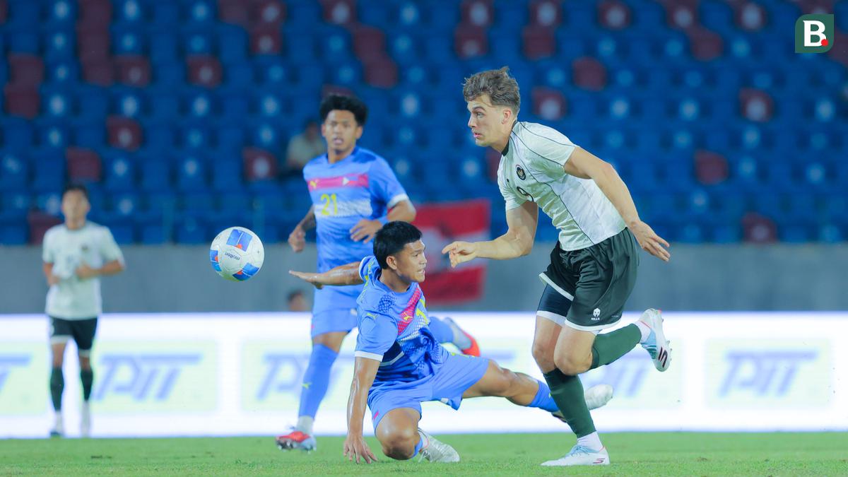 Foto: Timnas Indonesia U-22 Telan Pil Pahit di Laga Perdana SEA Games 2025, Filipina U-22 Kasih Paham Garuda Muda