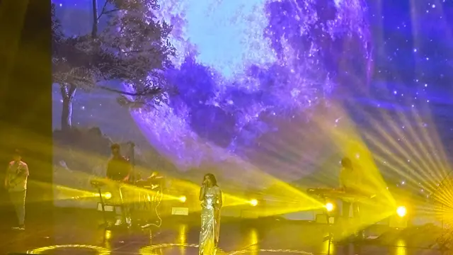 Potret Tiara Andini di konser Secret Number pasSworLd concert (Dok/Patricia Vianney)