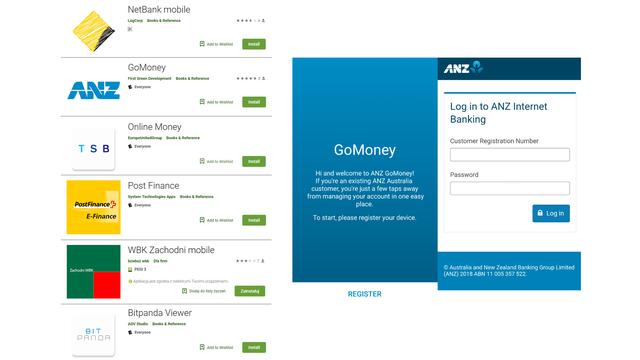 Aplikasi Keuangan Palsu