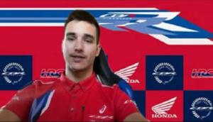 Pembalap Team HRC Iker Lecuona. (Tangkapan Layar Zoom)