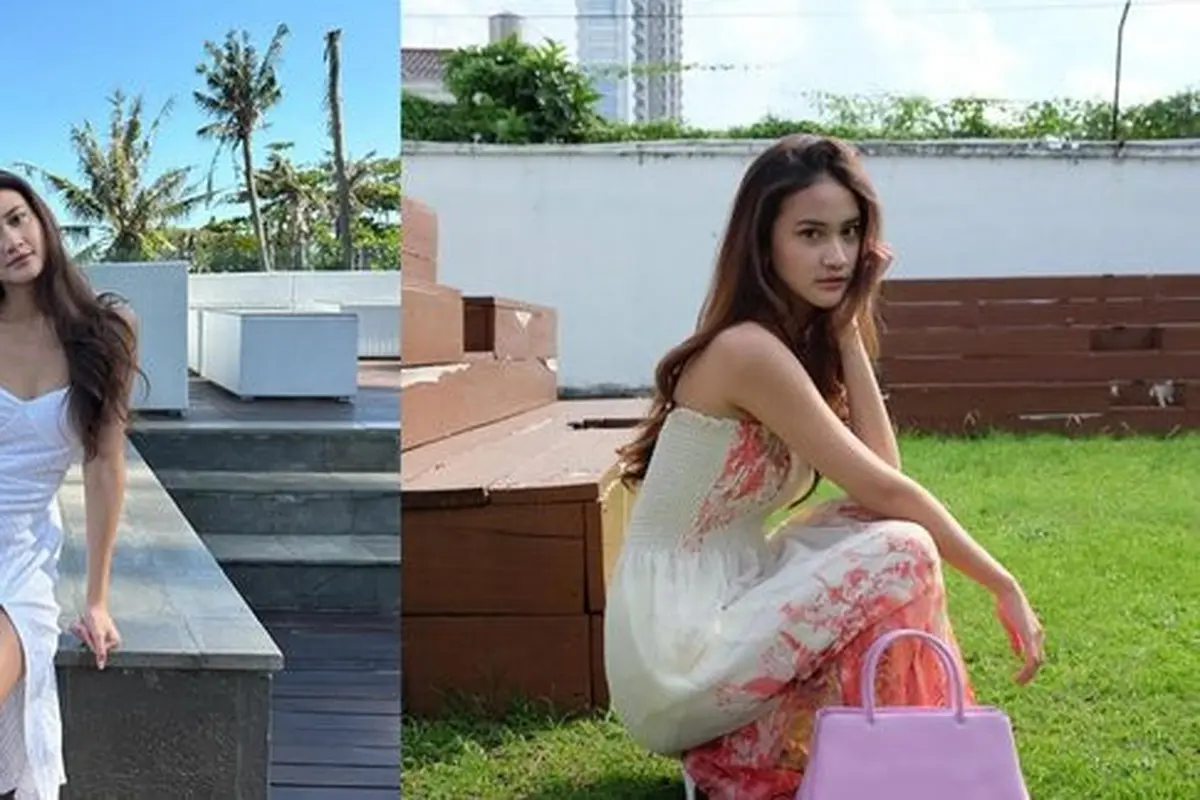 Harleyava Princy buktikan dress putih selalu timeless. (credit:instagram.com/harleyavaprincy)