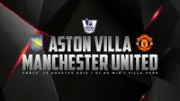 Aston Villa vs Manchester United (Liputan6.com/Ari Wicaksono)
