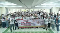 Dukungan terhadap Calon Presiden (capres) Prabowo Subianto semakin bertambah dari masyarakat Jawa Barat (Jabar). Masyarakat Jabar dari kelompok buruh, petani, hingga nelayan di Kabupaten Cianjur yang menyatakan dukungannya kepada Prabowo (Istimewa)