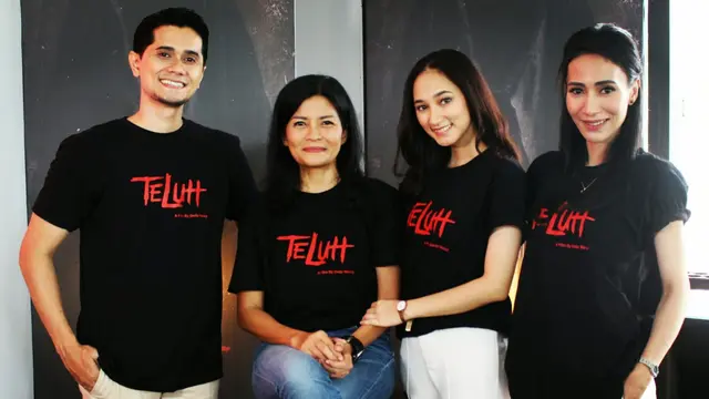 Ferdi Ali berakting di film horor berjudul Teluh (ist)