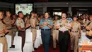Citizen6, Magelang: Turut hadir dalam acara pembekalan tersebut antara lain, Kapolri Jenderal Polisi Timur Pradopo, Kasad Jenderal TNI Pramono Edhie Wibowo, dan Kasal Laksamana TNI Soeparno. (Pengirim: Badarudin Bakri).