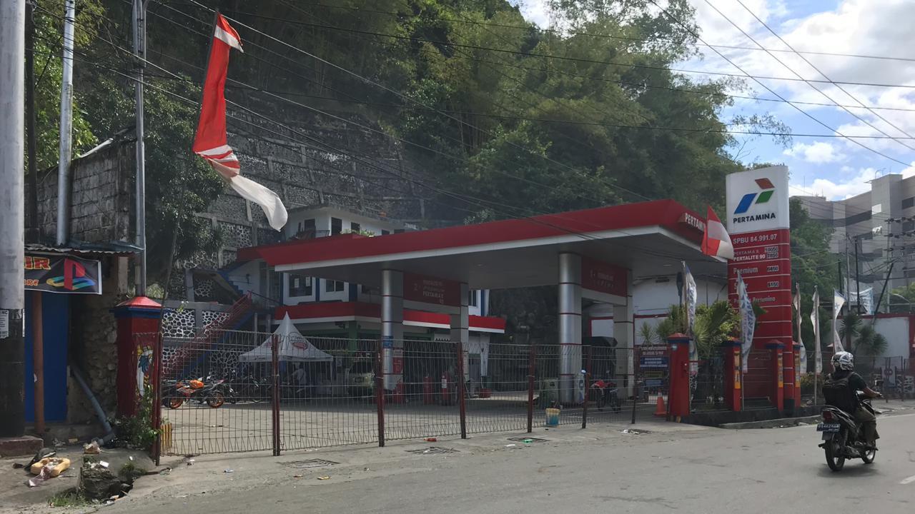 SPBU di Jayapura Tutup