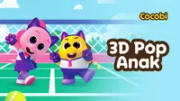 Nonton Cocobi: 3D Pop Anak Cocobi, Belajar Dinosaurus Bareng Anak di Vidio