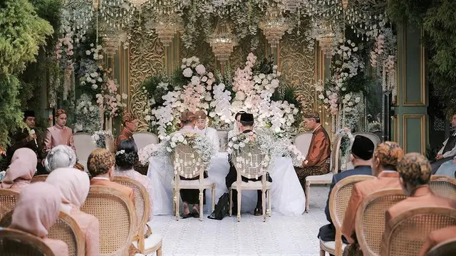 Prosesi Pernikahan Maudy Ayunda dan Jesse Choi. (foto: Instagram/maudyayunda)