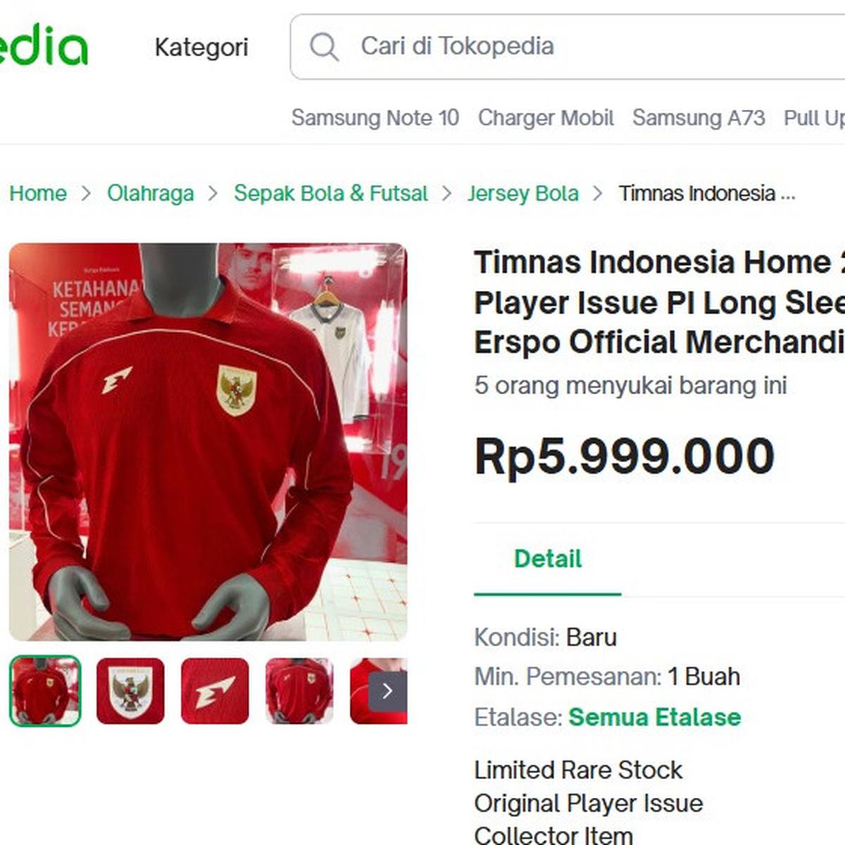 Jersey timnas indonesia