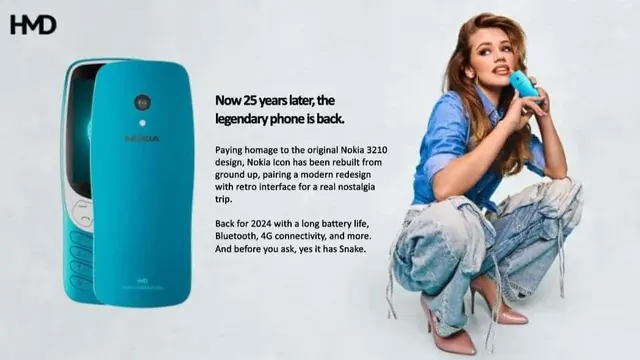 Teaser iklan Nokia 3210 (2024)