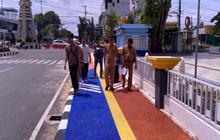 Dinas PUPR Banjarbaru Pastikan Dua Proyek Trotoar Rampung Tepat Waktu