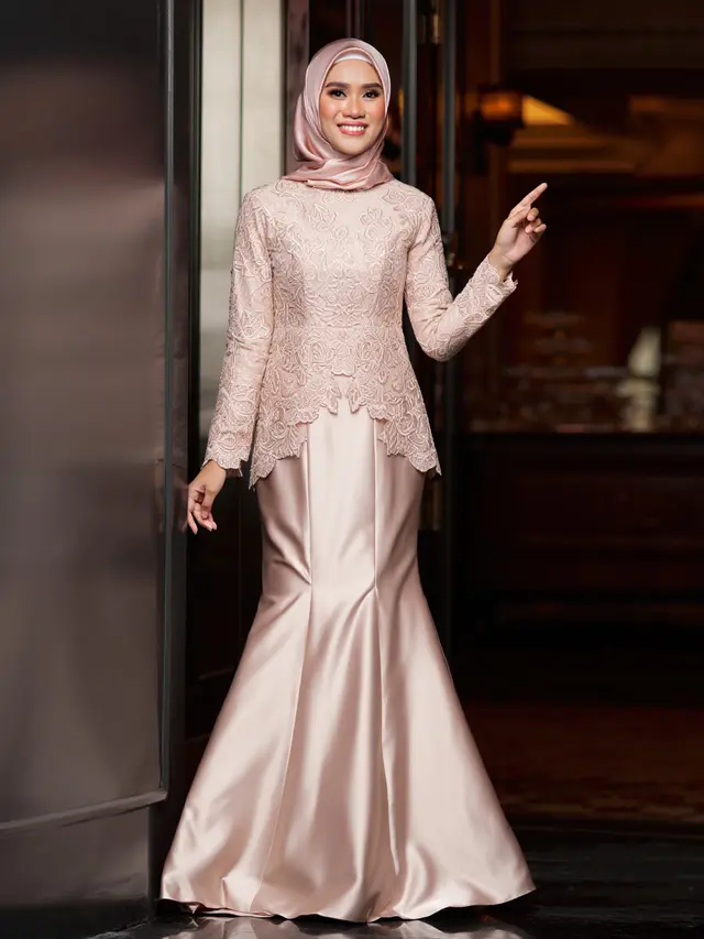 Model Baju Gamis Duyung Pesta