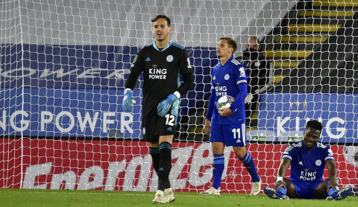 Foto Arsenal Lumat Leicester City Di Piala Liga Inggris Bola Liputan6 Com