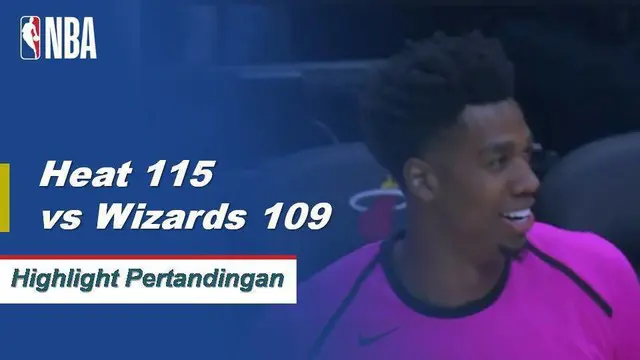 Cuplikan Pertandingan NBA : Heat 115 vs Wizards 109