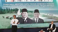 Capaian ini diklaim merupakan hasil kerja kolektif antara kementerian dan lembaga yang bercita-cita mewujudkan kedaulatan pangan nasional. (merdeka.com/Arie Basuki)