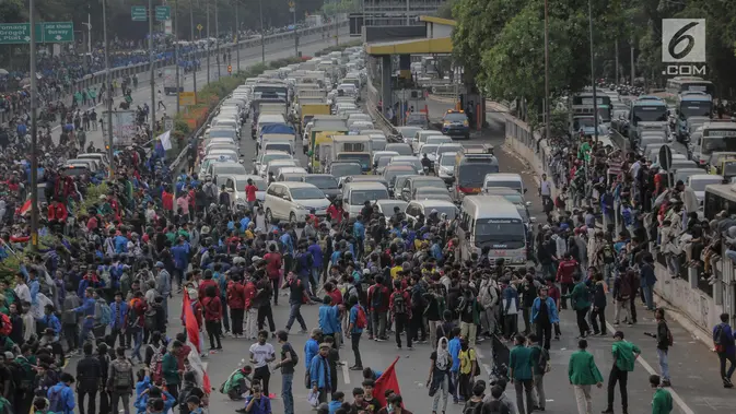 Jelang Demo 27 Agustus, Polisi Sekat Massa ke Jakarta