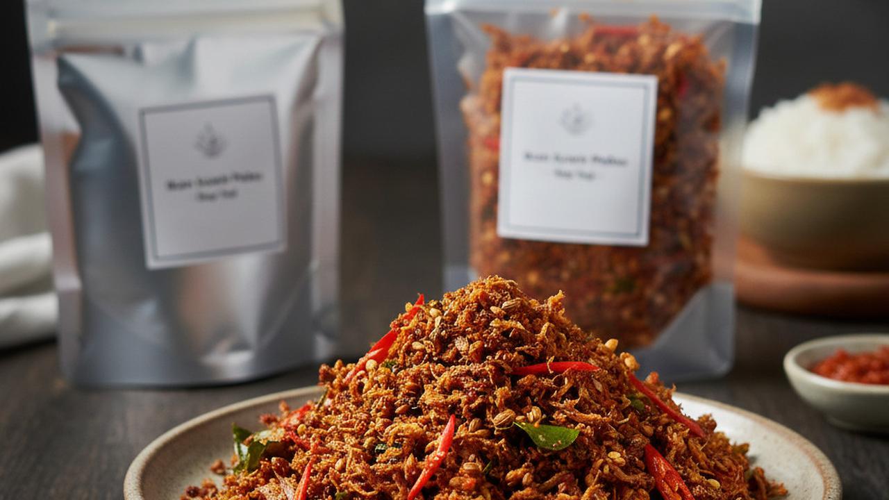 Lauk Ikan Suwir Kering Berbumbu